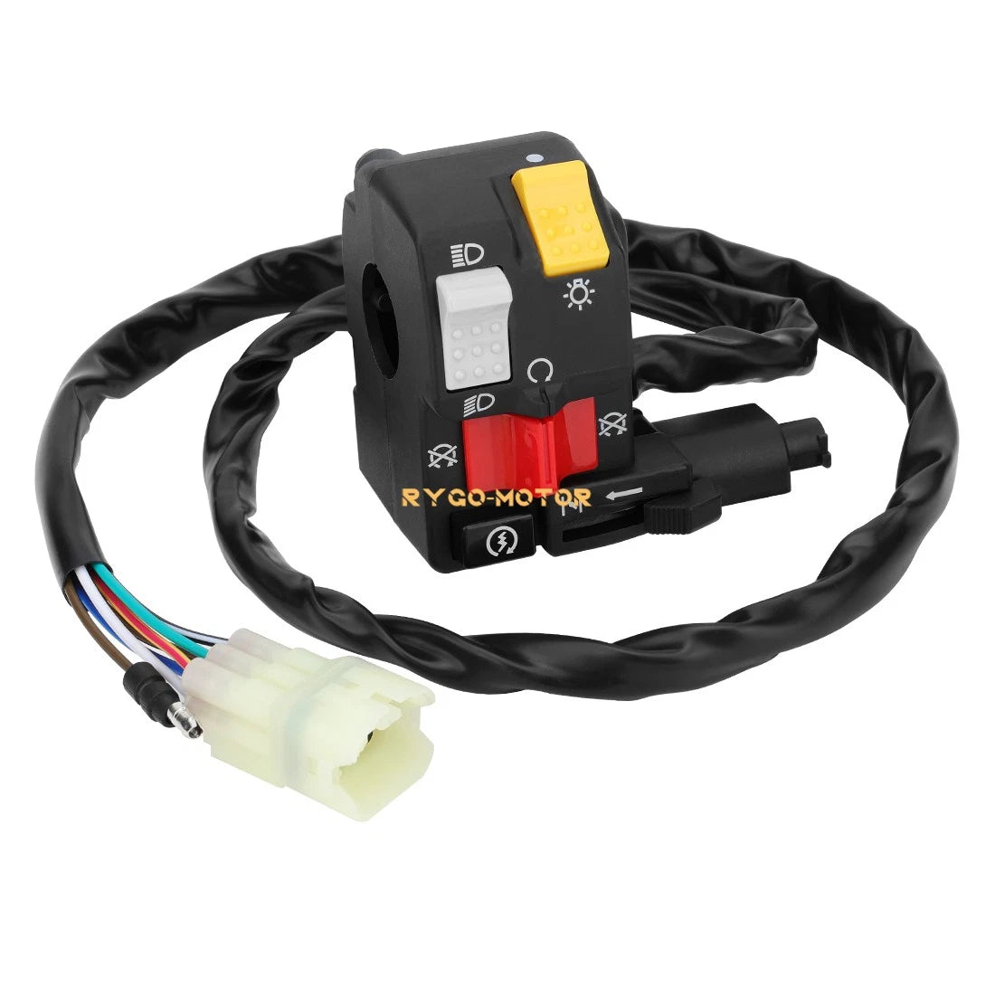 Handlebar Start Stop Light Choke Switch for Honda Foreman 400 TRX400FW (1995–2003)