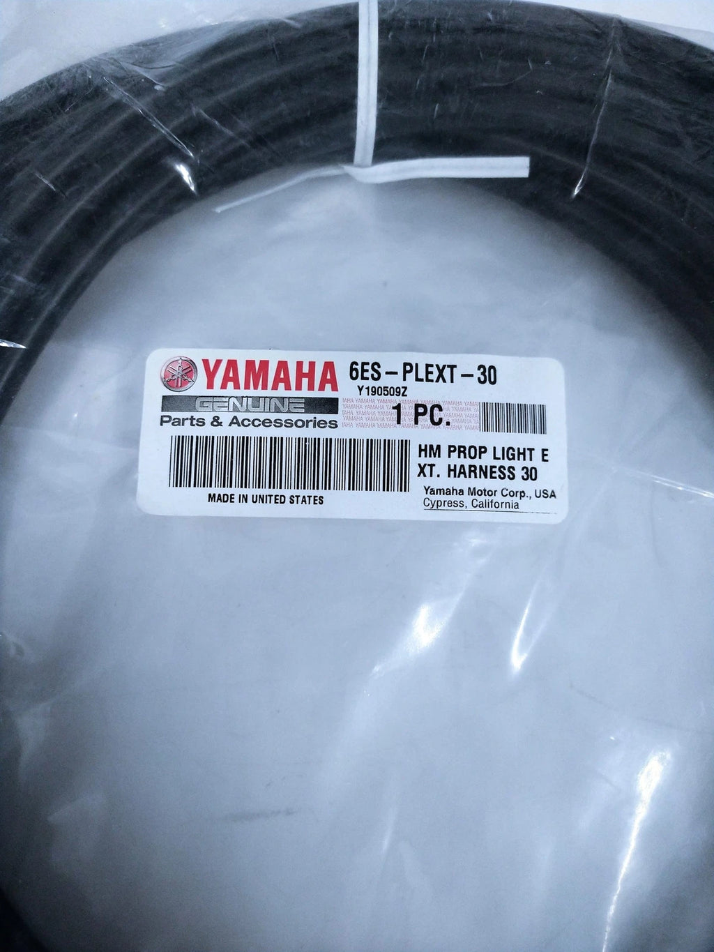 Light Extension Harness for Yamaha 6ES-PLEXT-30 (30ft)