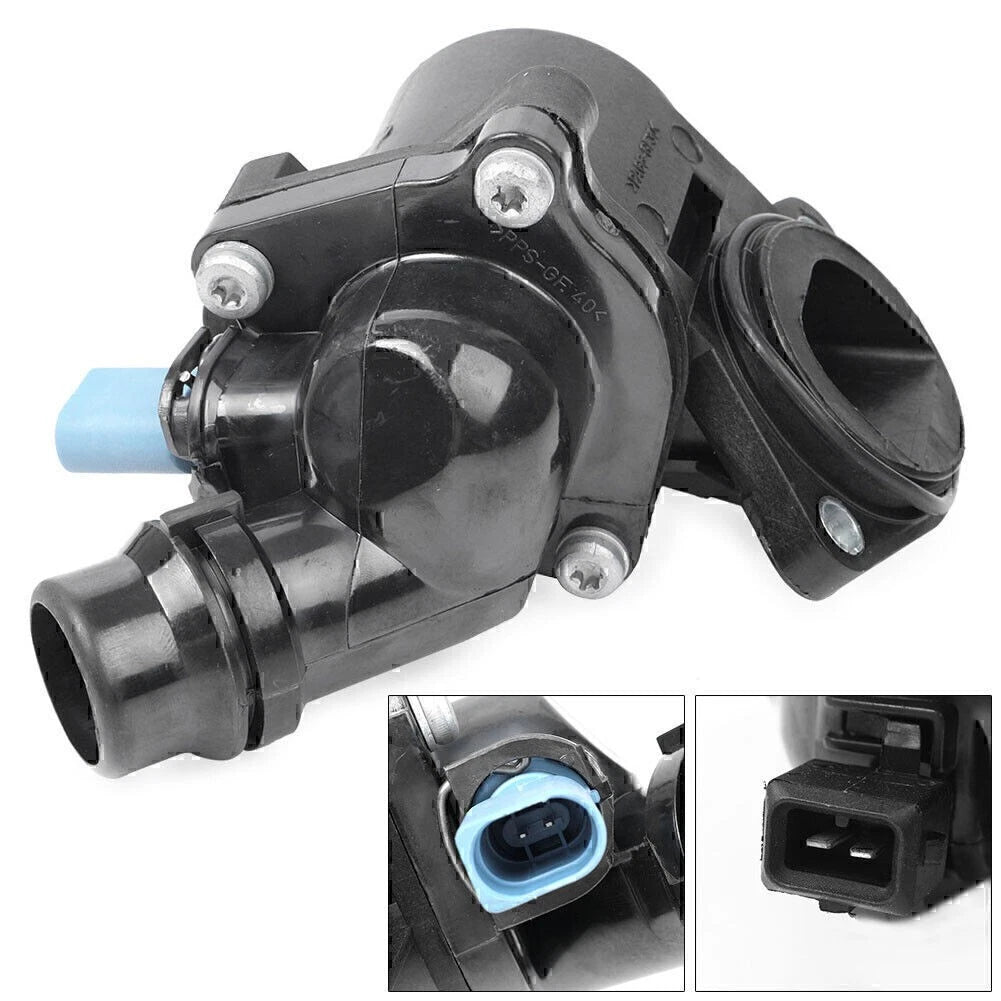 Car Engine Coolant Thermostat Housing Replacement For A4 Quattro 2000-2009