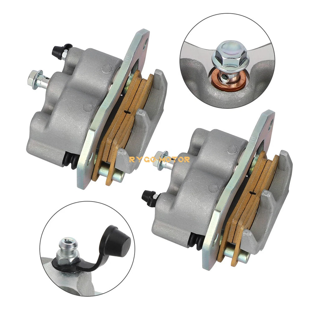 Rear Left & Right Brake Caliper Set for Polaris Ranger Crew 1000 (2017–2023)