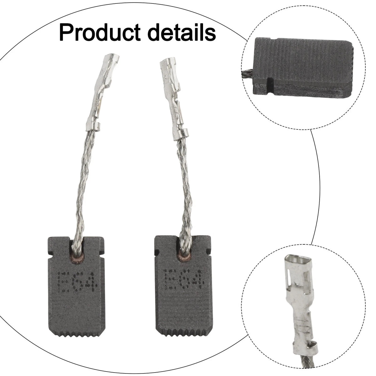 Carbon Brush for Bosch Angle Grinder GWS 7 115, GWS 9 125, GWS 11 125