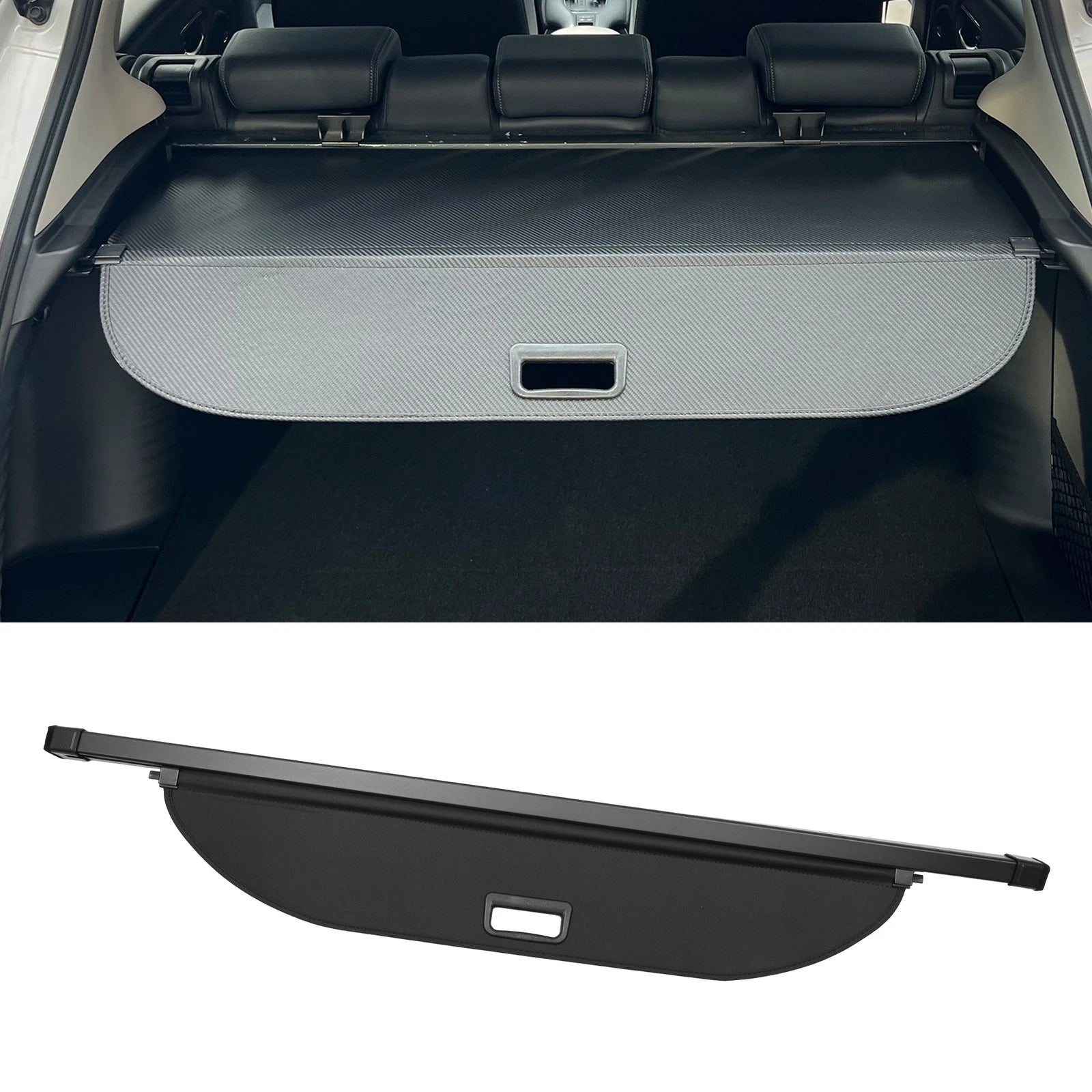 Retractable Cargo Cover for Mazda CX-7 (2007–2012) Gloss Black