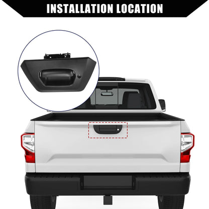 Tailgate Door Handle and Bezel Set for Chevy Avalanche 1500 2500 (2002–2013)