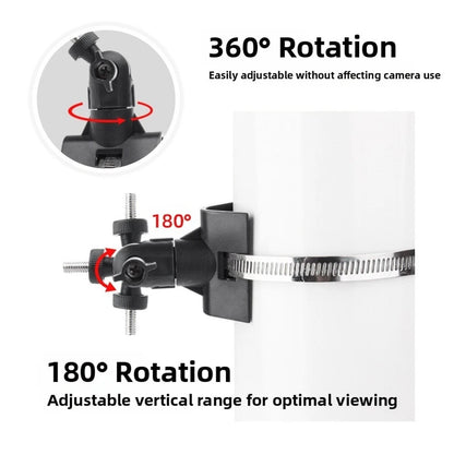 Adjustable Camera Mount for Universal Use (360-Degree Rotation, 180-Degree Tilt)