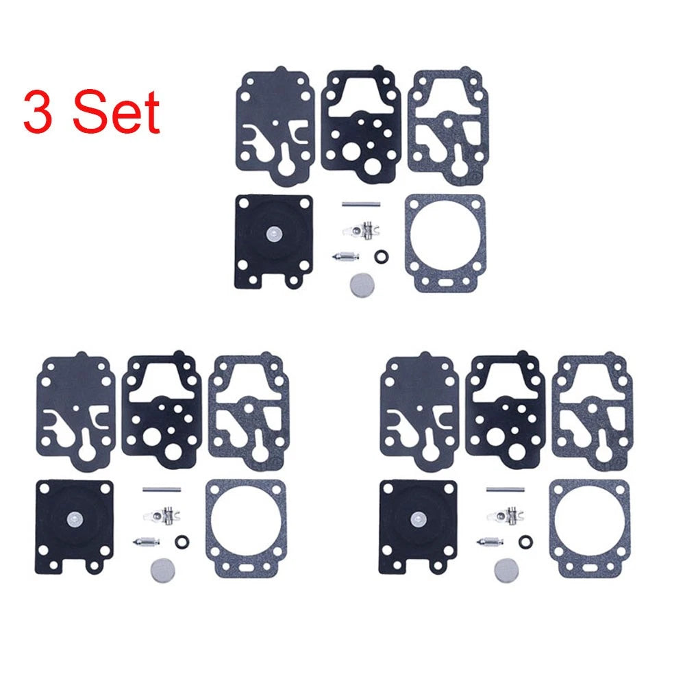 3X Carburetor Repair Kit K10-WYC for Walbro WYC (Homelite Trimmer Chainsaw)