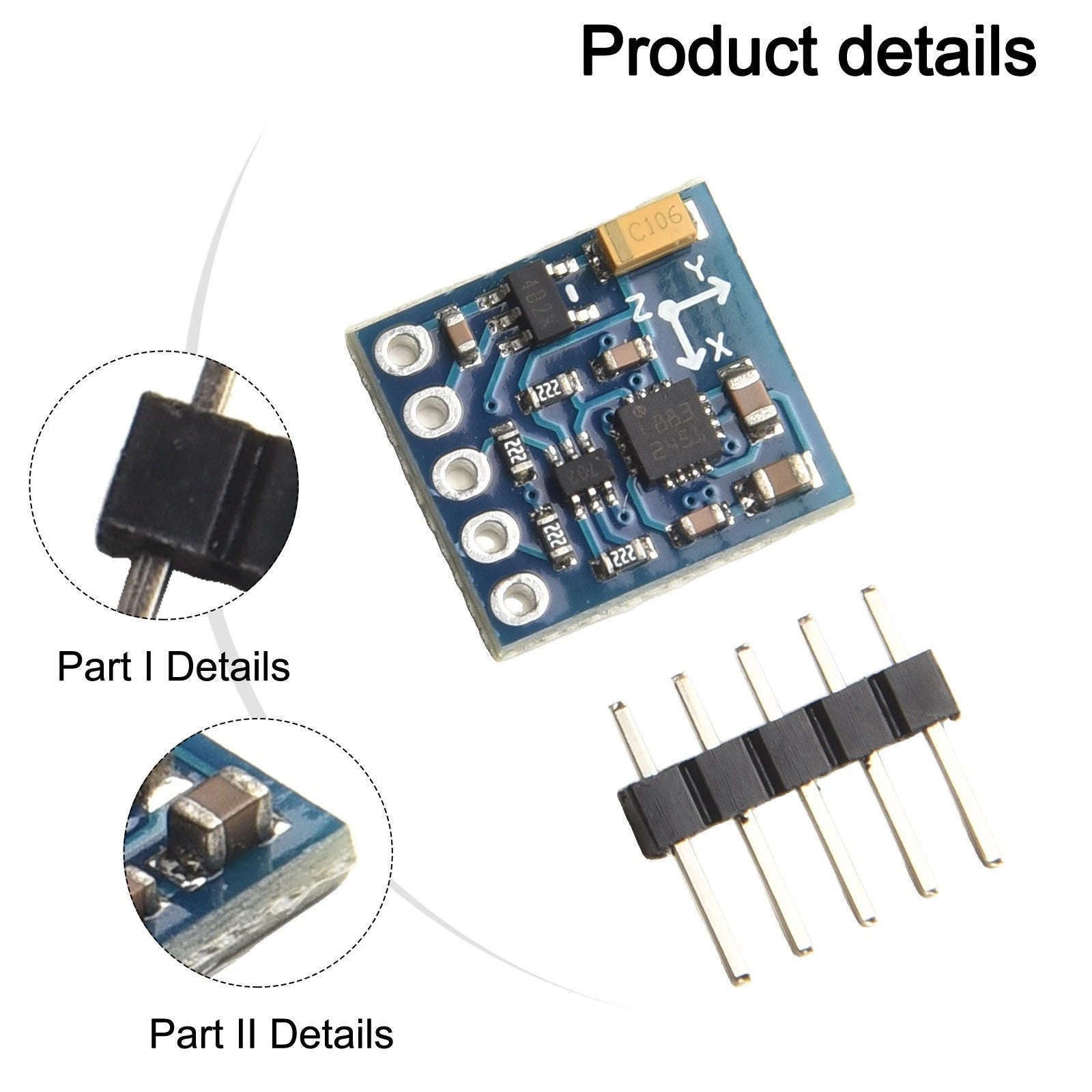GY271 HMC5883L Compass Module Magnetic Field Sensor (Low Power)