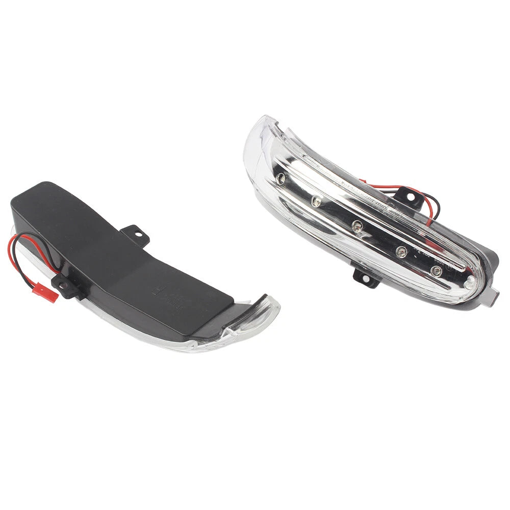 Side Mirror Turn Signal Light Chrome for Mercedes Benz C-Class W203 (2003–2007)