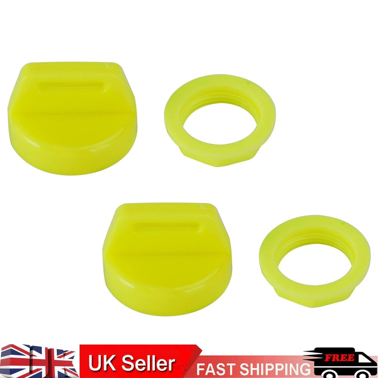 2X Key Switch Cover Yellow for Polaris Ranger 400 500 570 800 900 1000 (2006–2023) 5433534 T