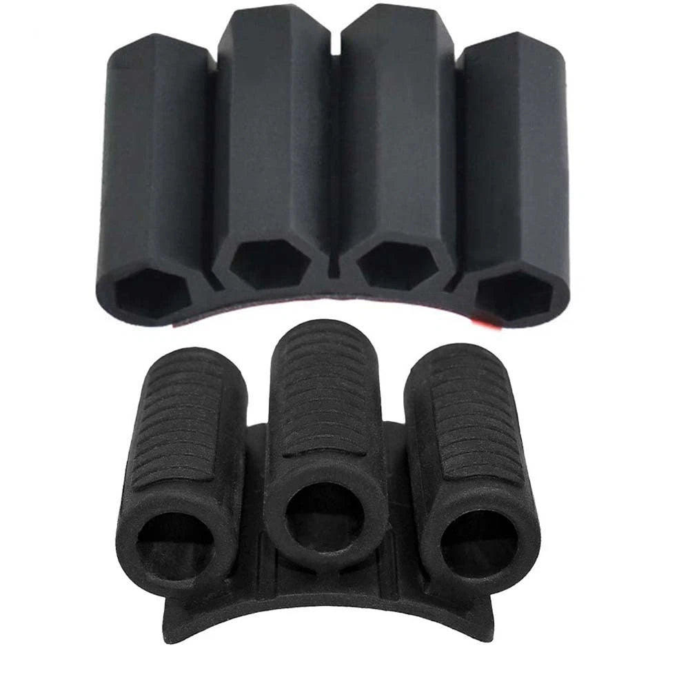 Side Mount Drill Bit Holder for Quick Change Drivers (3 & 4 Holes)