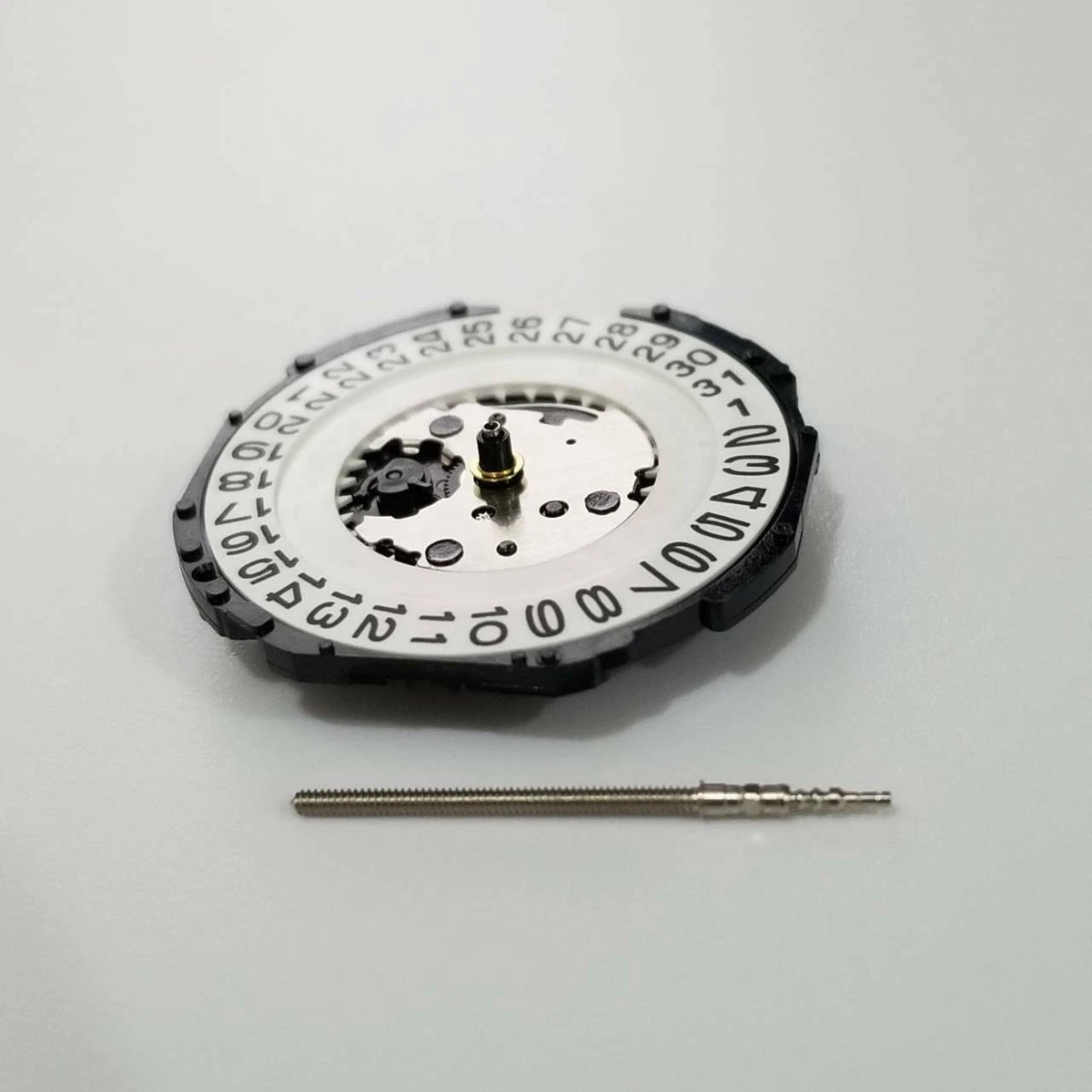 3 Hands Quartz Watch Movement with Stem & Battery for Universal Fit