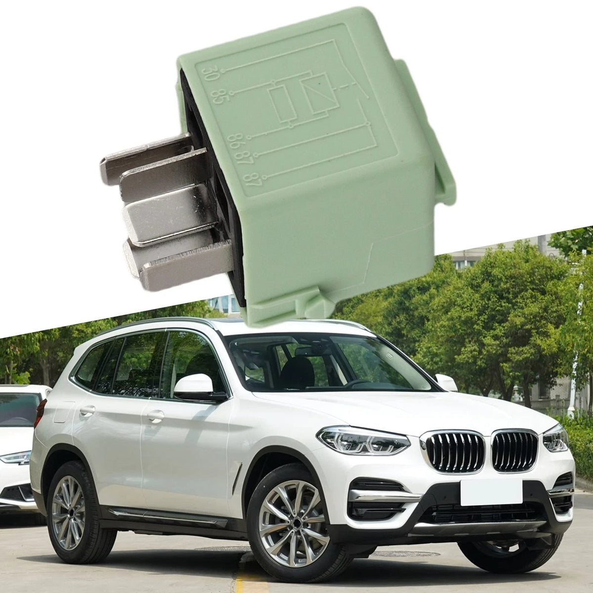 Plastic Air Suspension Relay for BMW 1/3/5/6/7 Series, X3, X5