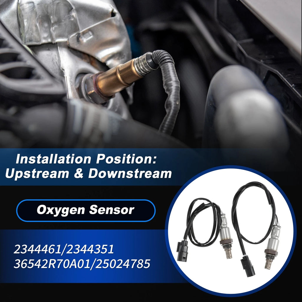2X Downstream Oxygen Sensor for Honda Odyssey (2008–2010) 25024785