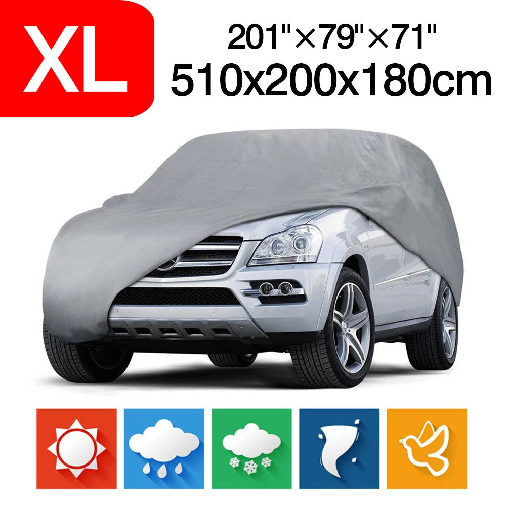 SUV Car Cover for Outdoor Storage (UV Dust Protector)