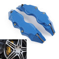 1 Pair Universal Large Size 3D Style Car Disc Brake Caliper Covers Set Kit Blue