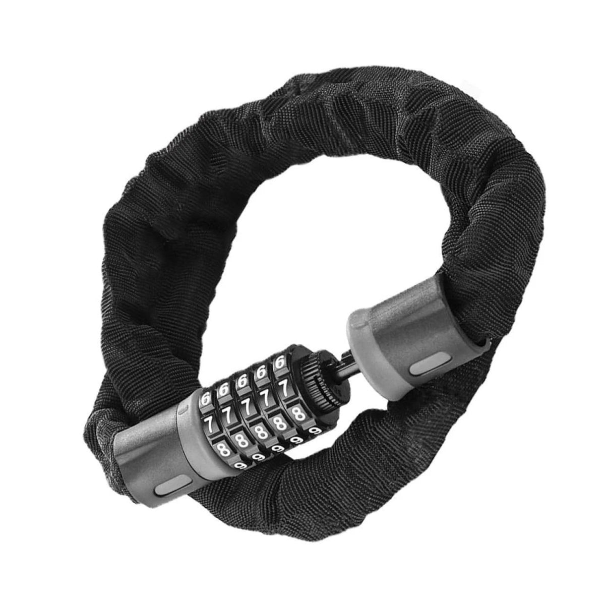 Stainless Steel Bicycle Lock with Adjustable Length