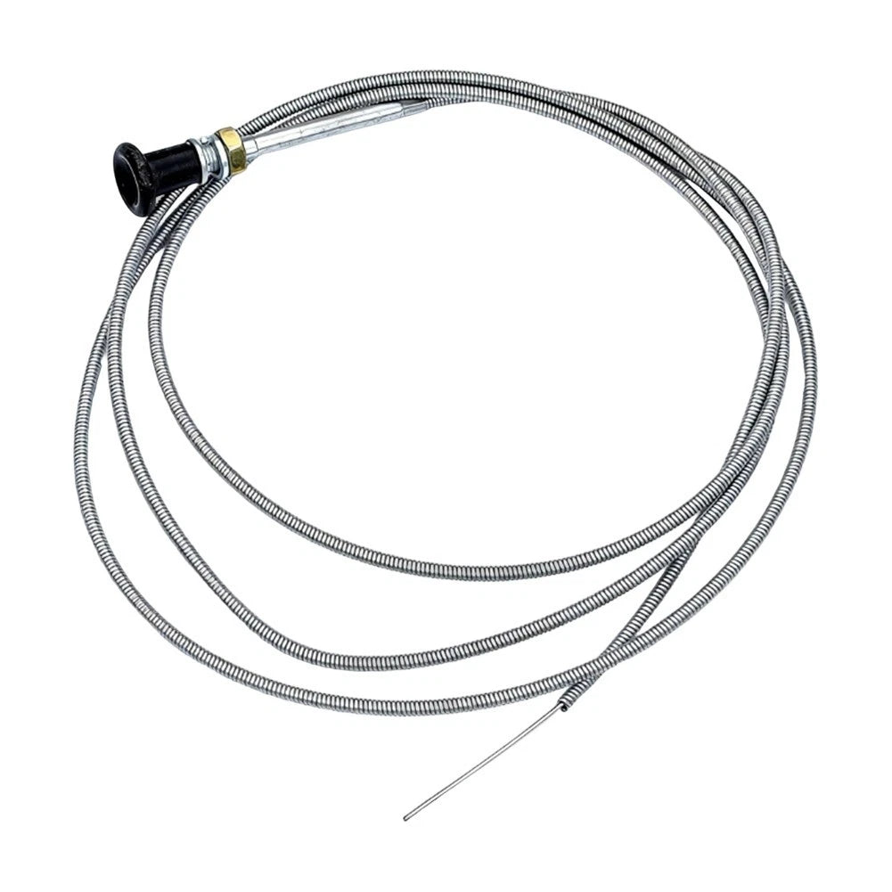 Metal Pull Cord Cable for Lawn Mower Tractor (96 Inch Cuttable Design)