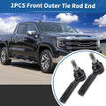 2pc Front Outer Tie Rod End Links Kit for GMC Canyon Chevrolet Colorado (2015–2022)