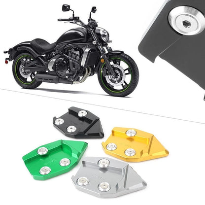 CNC Side Stand Kickstand Extension Foot Plate for Kawasaki VN 650 (2015–2016)