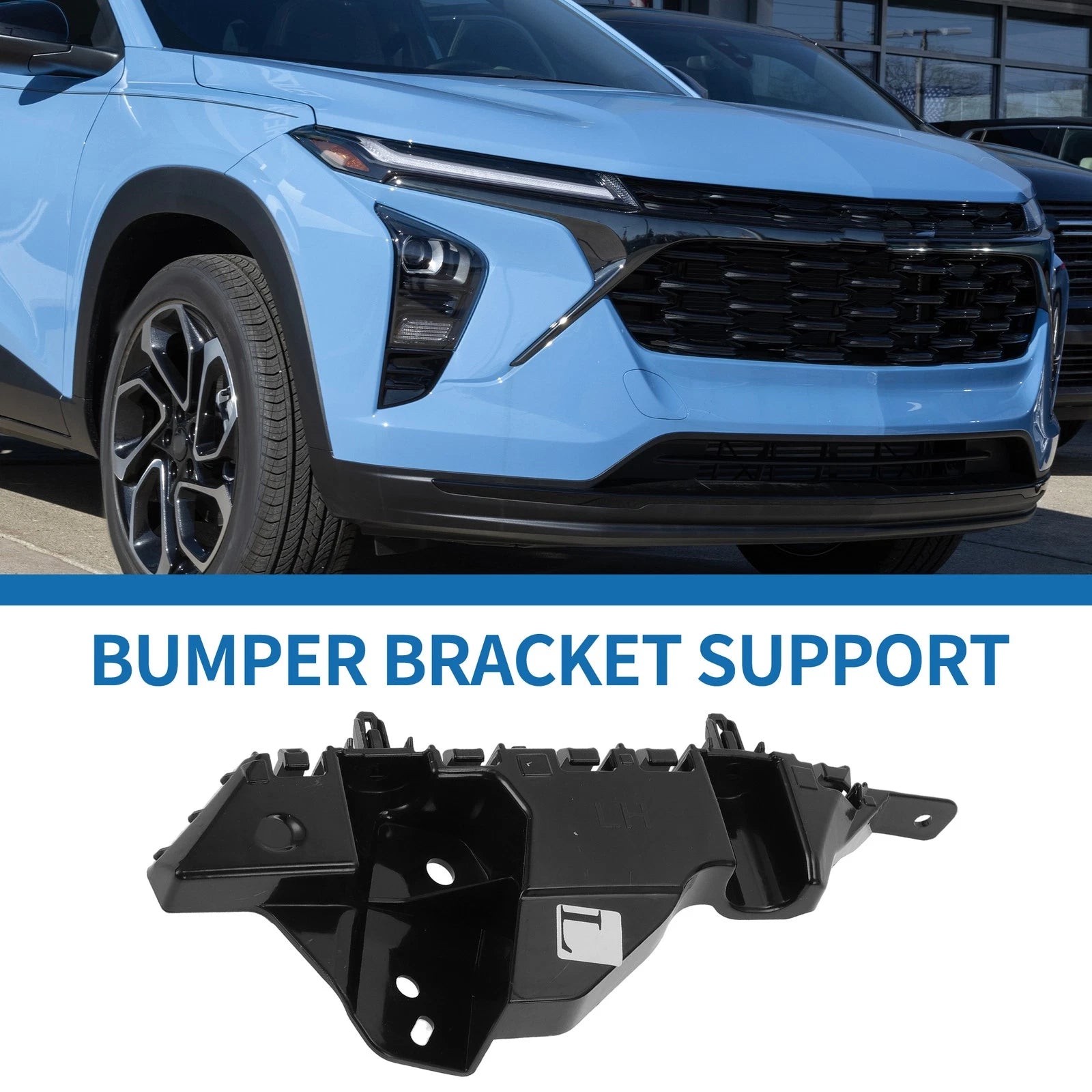 Left Front Bumper Retainer Bracket for Chevy Trax (2017–2022)