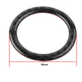 Carbon Fiber Start Button Ignition Switch Ring Trim for Subaru Forester (2013–2018)
