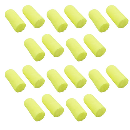 10 Pairs Foam E-A-Rsoft Neons 312-1250 for Noise Reduction (33dB)
