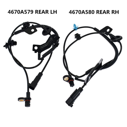 2Pcs ABS Wheel Speed Sensor for Mitsubishi Lancer, Outlander (2003–2015)