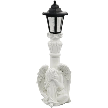 Illuminated Solar Garden Statue for Yard Patio