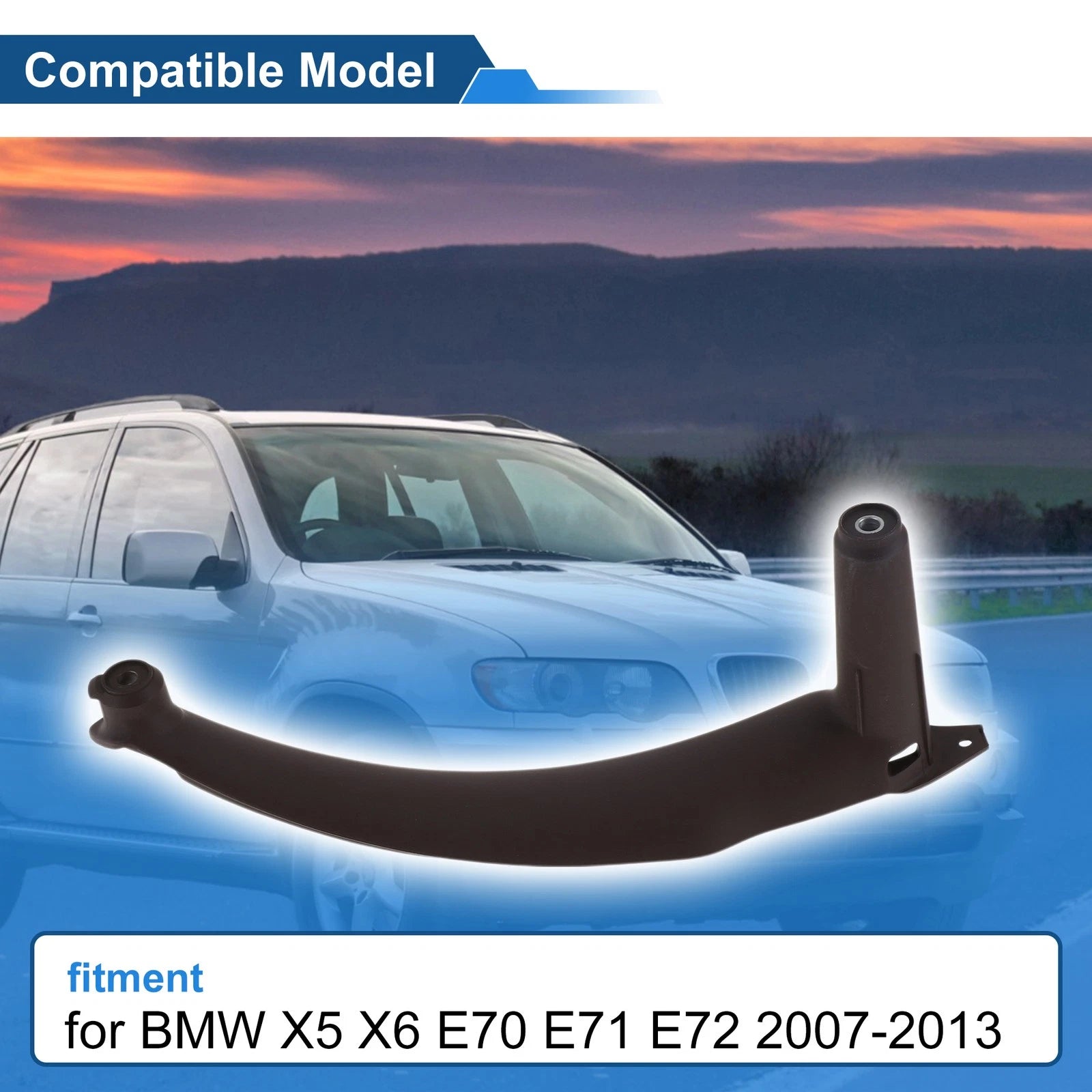 Inner Door Panel Handle Replacement for BMW X5 X6 E70 E71 E72 (2007–2013)