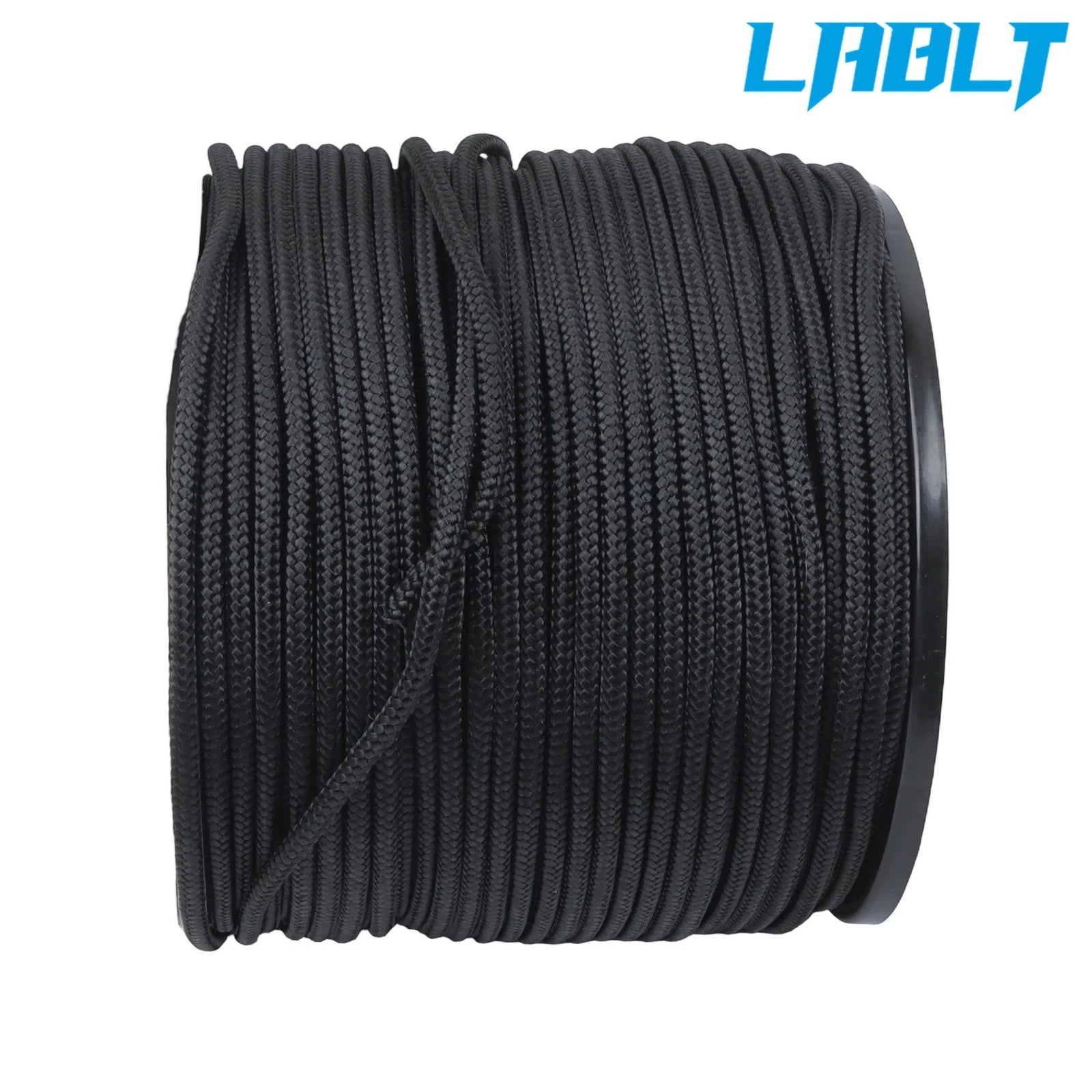 1/4" Nylon Rope 500' Solid Braid for Camping Hiking Swing