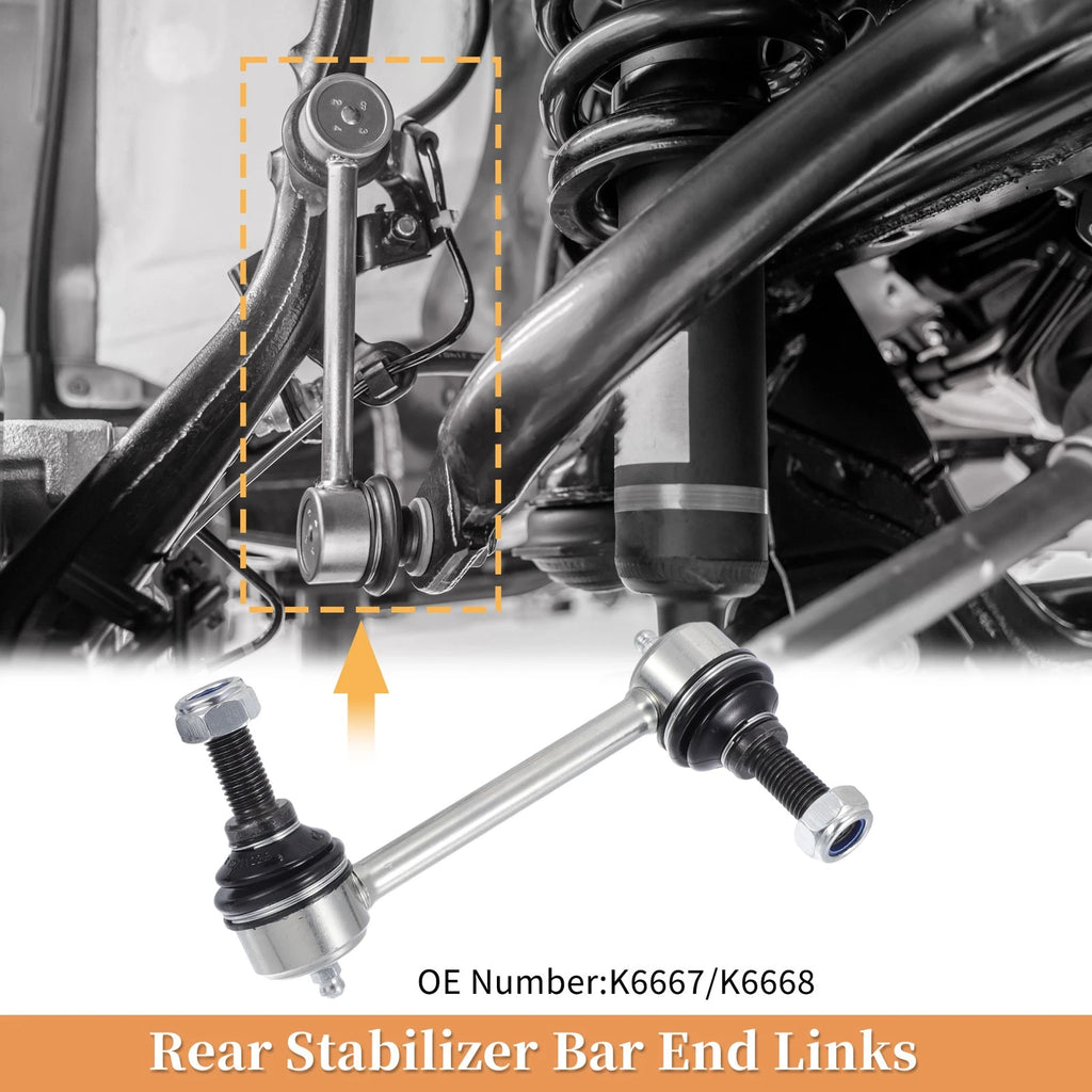 2pcs Rear Stabiliser Sway Bar Link Replacement for Chevrolet Trailblazer (2002–2009)