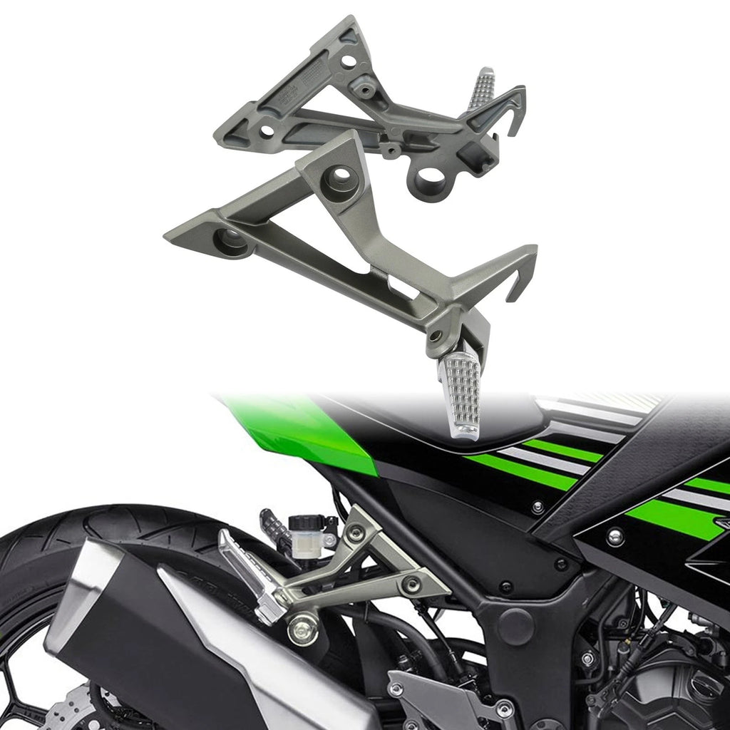 Rear Passenger Foot Peg Rest Bracket for Kawasaki Ninja 300 (2013–2017)