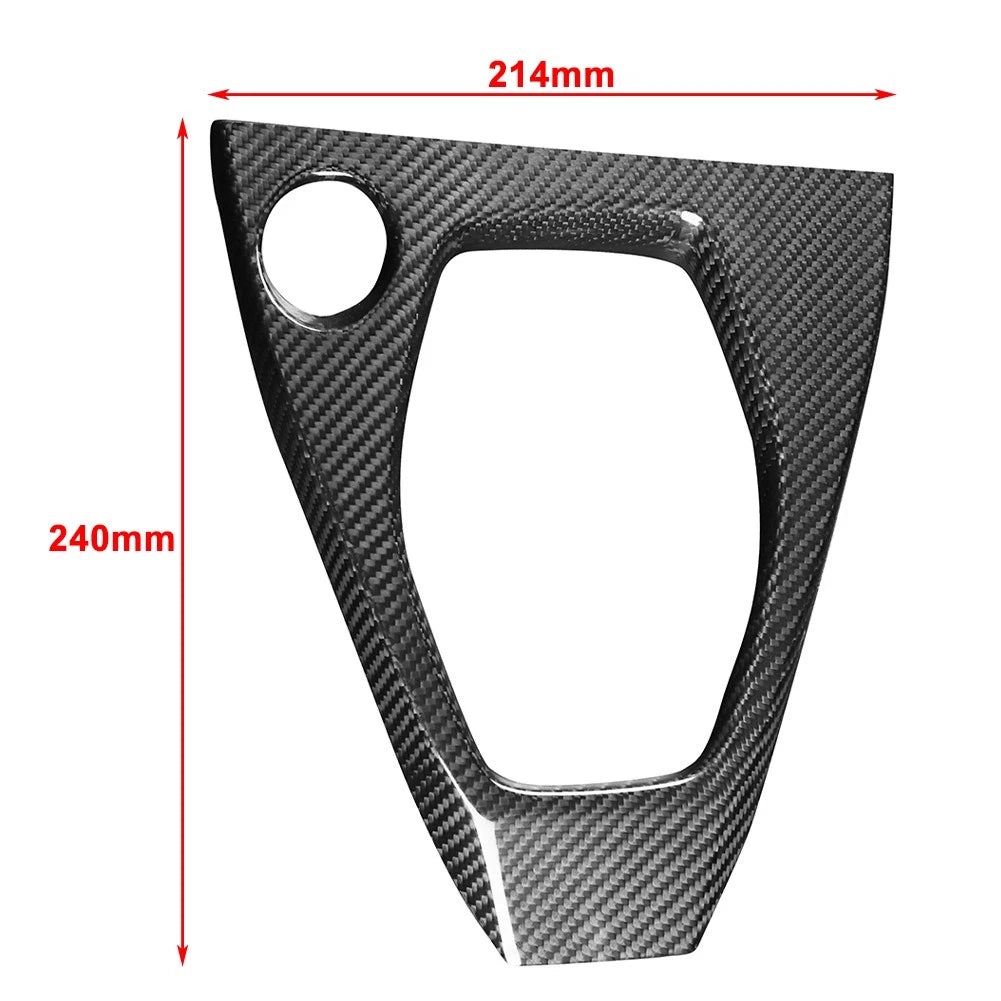 Center Console Shift Panel Cover Trim for Nissan GTR R35 (2017–2022) LHD Matte