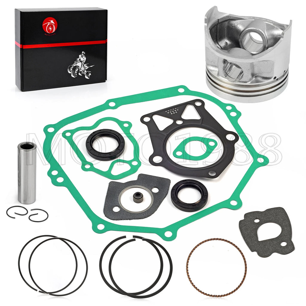 Oversize 0.5mm Piston & Ring Gasket Seal Rebuild Kit for Yamaha Golf Cart G14 (1995–1999)