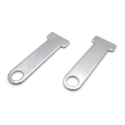 2X Helmet Strap D-Ring Steel Lock Extensions for Universal Motorcycle