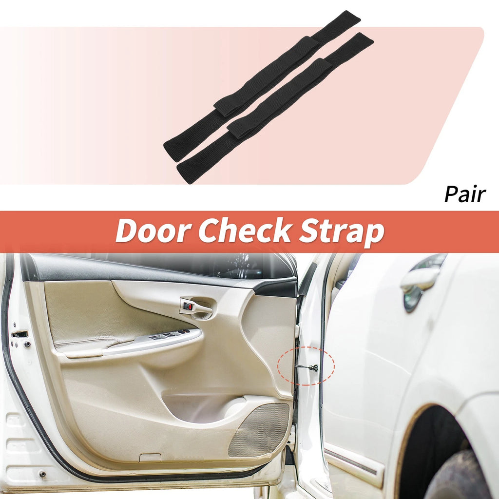 Door Check Strap for Jeep Wrangler JK (2007–2017) - Hinge Stop Limiter