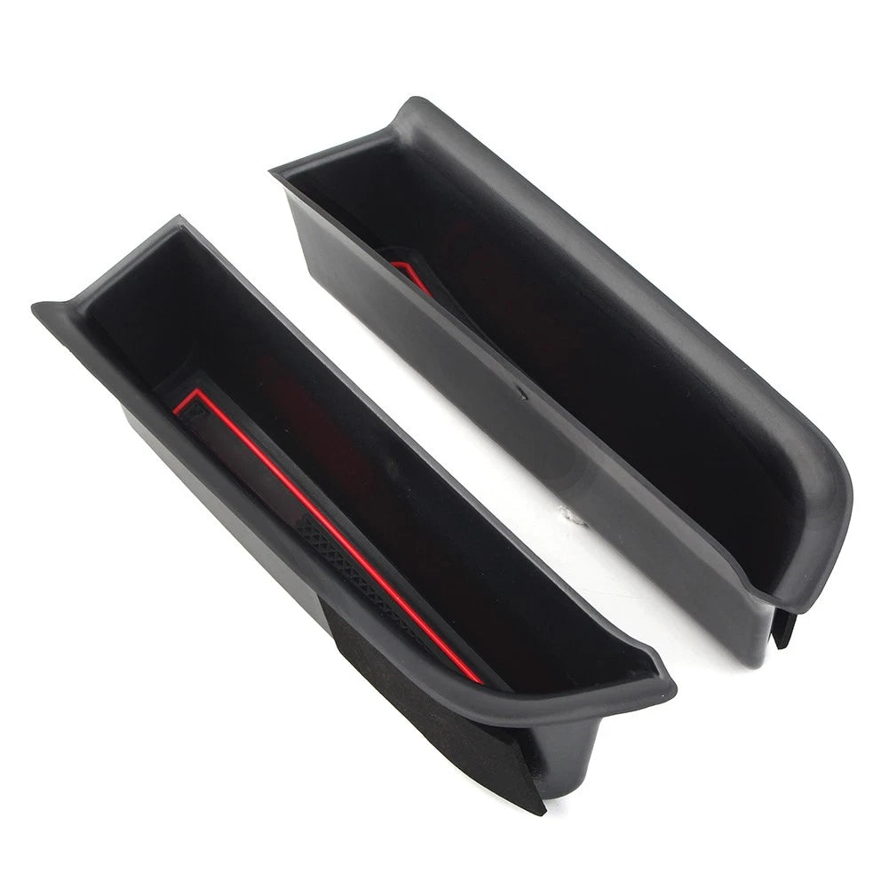 Car Storage Box Doors Rear Tray Bin Kit for Toyota Highlander (2015–2019)