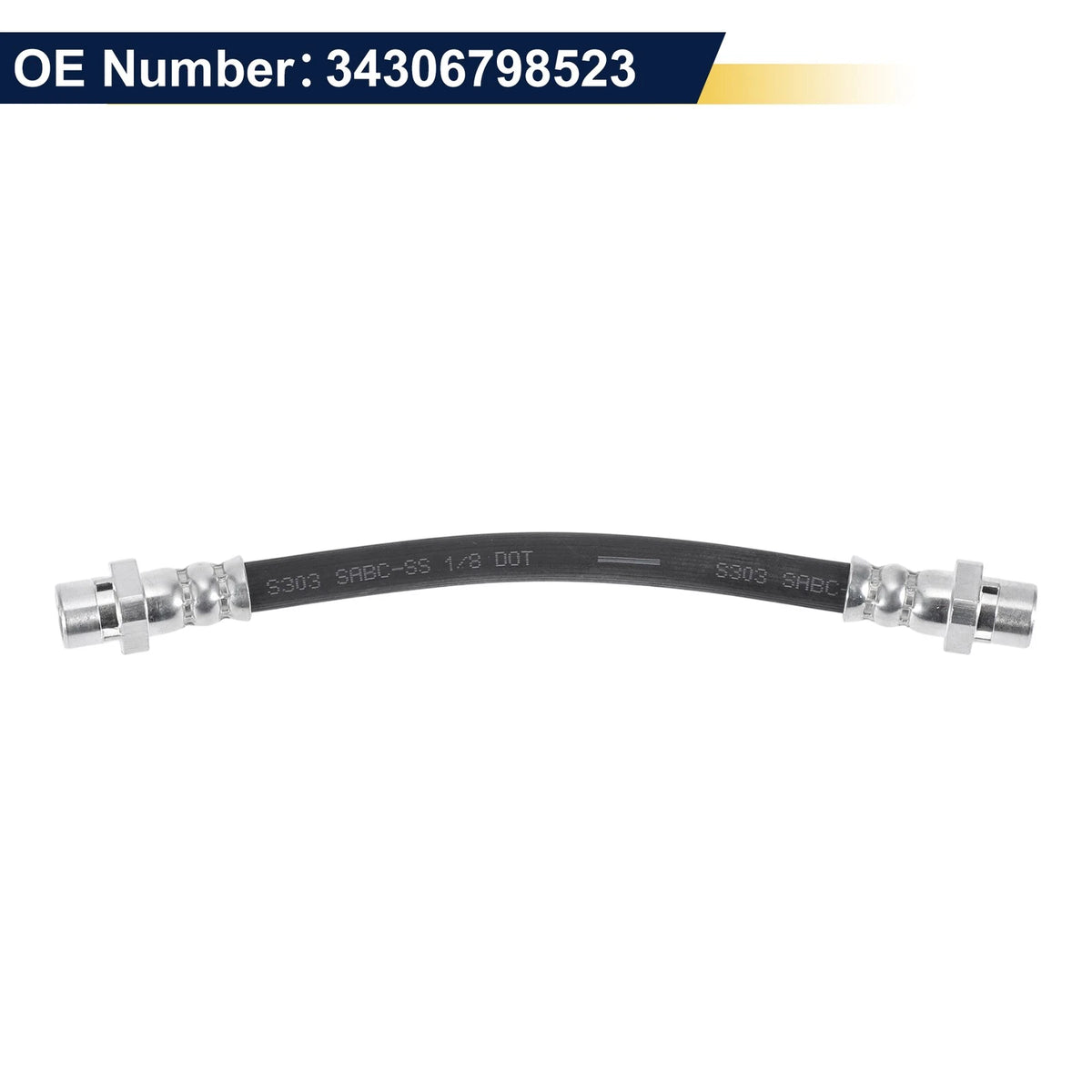 Rear Brake Hose for BMW X1 (2007–2015) Brake Hydraulic Hose Replacement