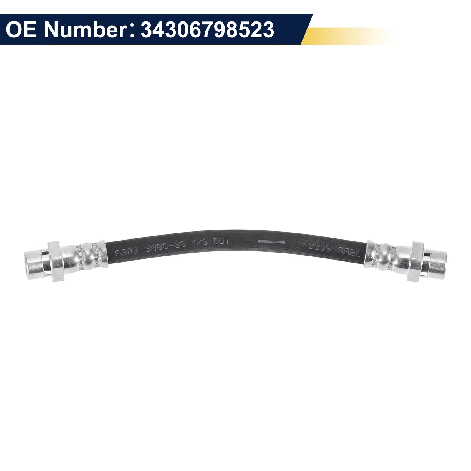 Rear Brake Hose for BMW X1 (2007–2015) Brake Hydraulic Hose Replacement