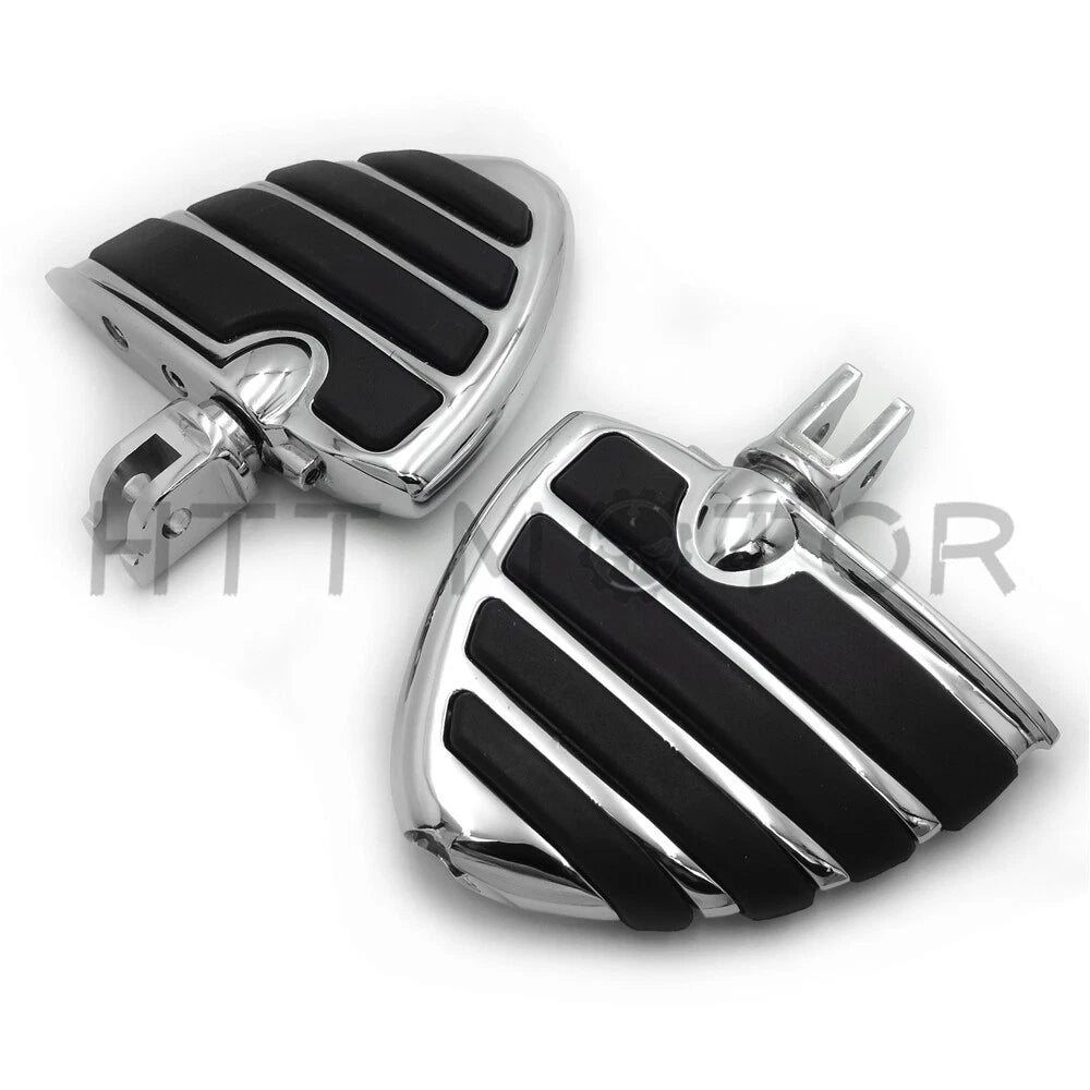 Chrome Wing Mini Floorboard for Harley Breakout FXBR/FXBRS (2018–2019)