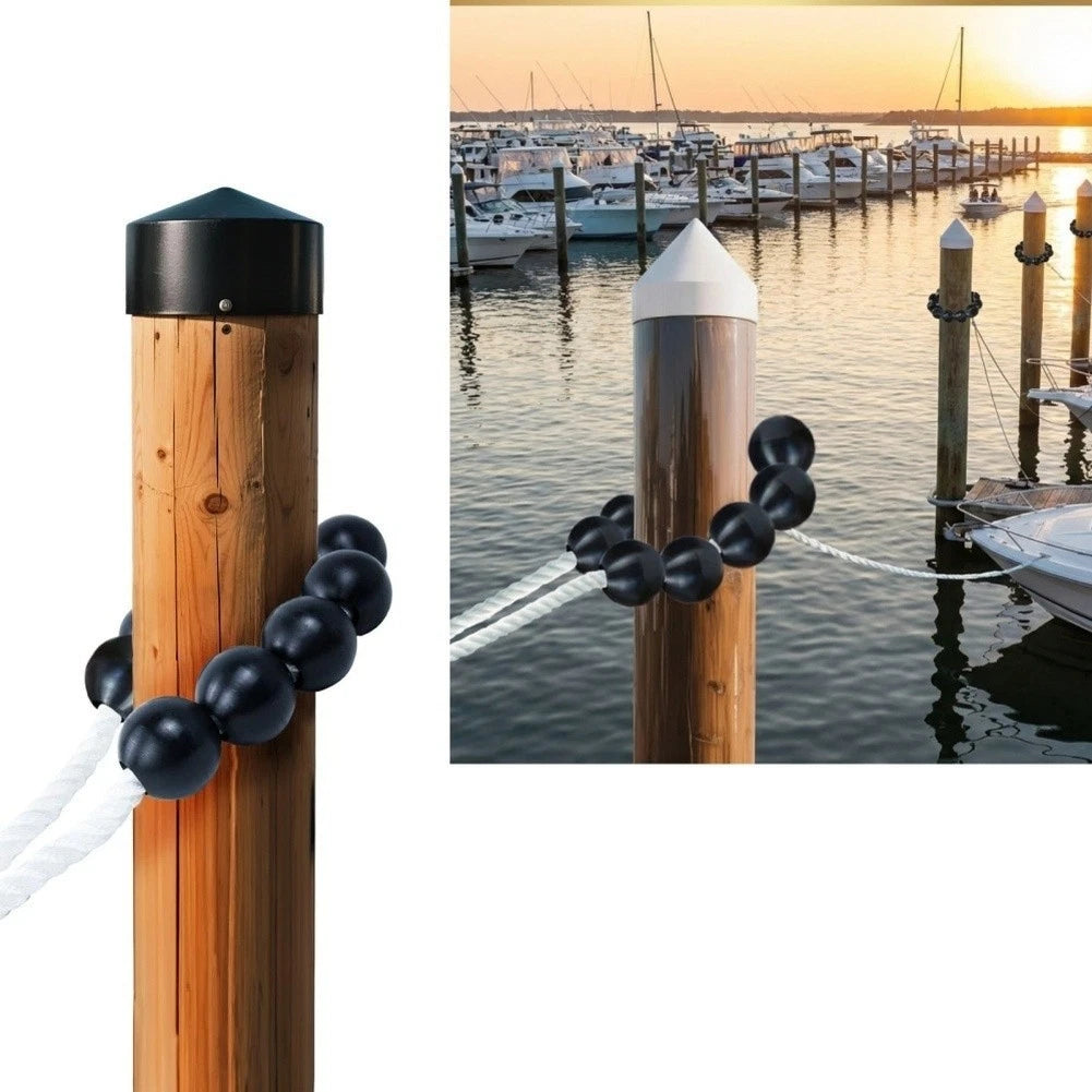 Boat Buoy Ball 2.95in Diameter PVC for Long Term Use