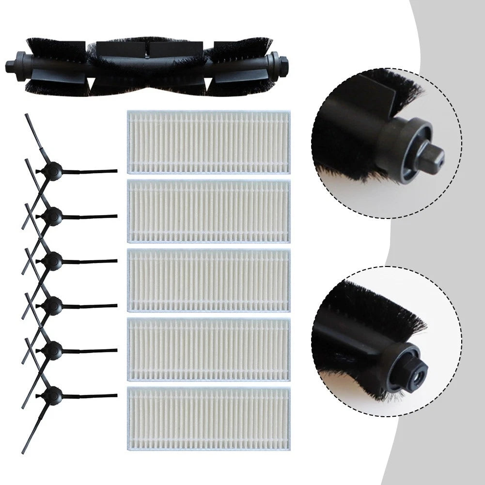 Set of 4 Main Brush Filters and Side Brushes for XPlorer Models