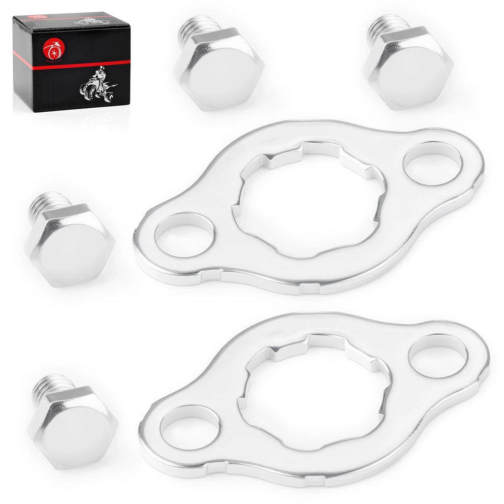 2X Engine Front Sprocket Retainer Plate w/Bolt 6X8 for Honda C70 XR75 XL75 XL80S (1970–1985)