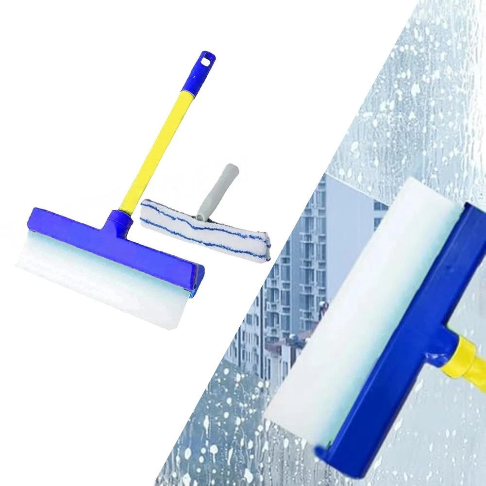 Ultrafine Fiber Cloth Window Squeegee Kit for Wider Cleaning Coverage