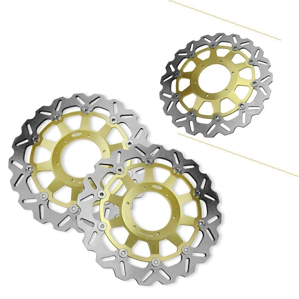 2X Front Brake Disc Rotors for Honda CBR 929RR (2000–2001) & CBR 954RR (2002–2003)