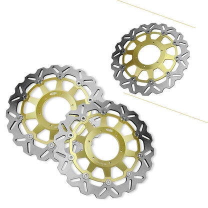 2X Front Brake Disc Rotors for Honda CBR 929RR (2000–2001) & CBR 954RR (2002–2003)