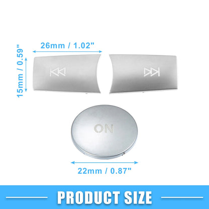 Multimedia Radio Button Cover Sticker for Mercedes-Benz C Class