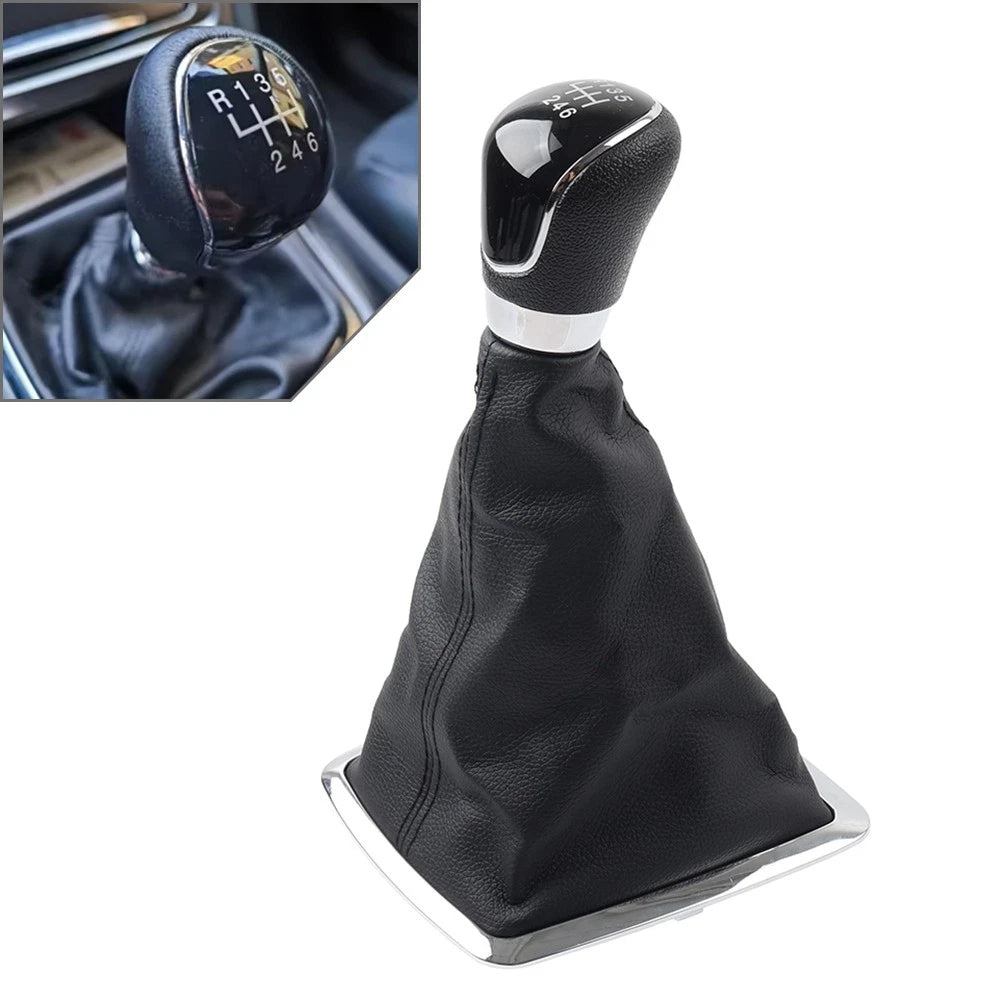 Shift Knob with Dust Cover for Ford Focus Mk2 II (2005–2012) 6-Speed