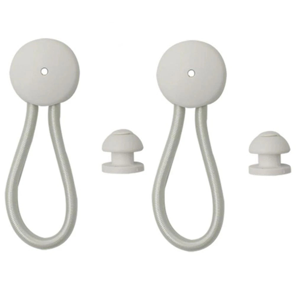 Bungee Cord Clip for Tent Accessories (Easy Installation, Nylon Rubber)
