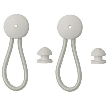 Bungee Cord Clip for Tent Accessories (Easy Installation, Nylon Rubber)