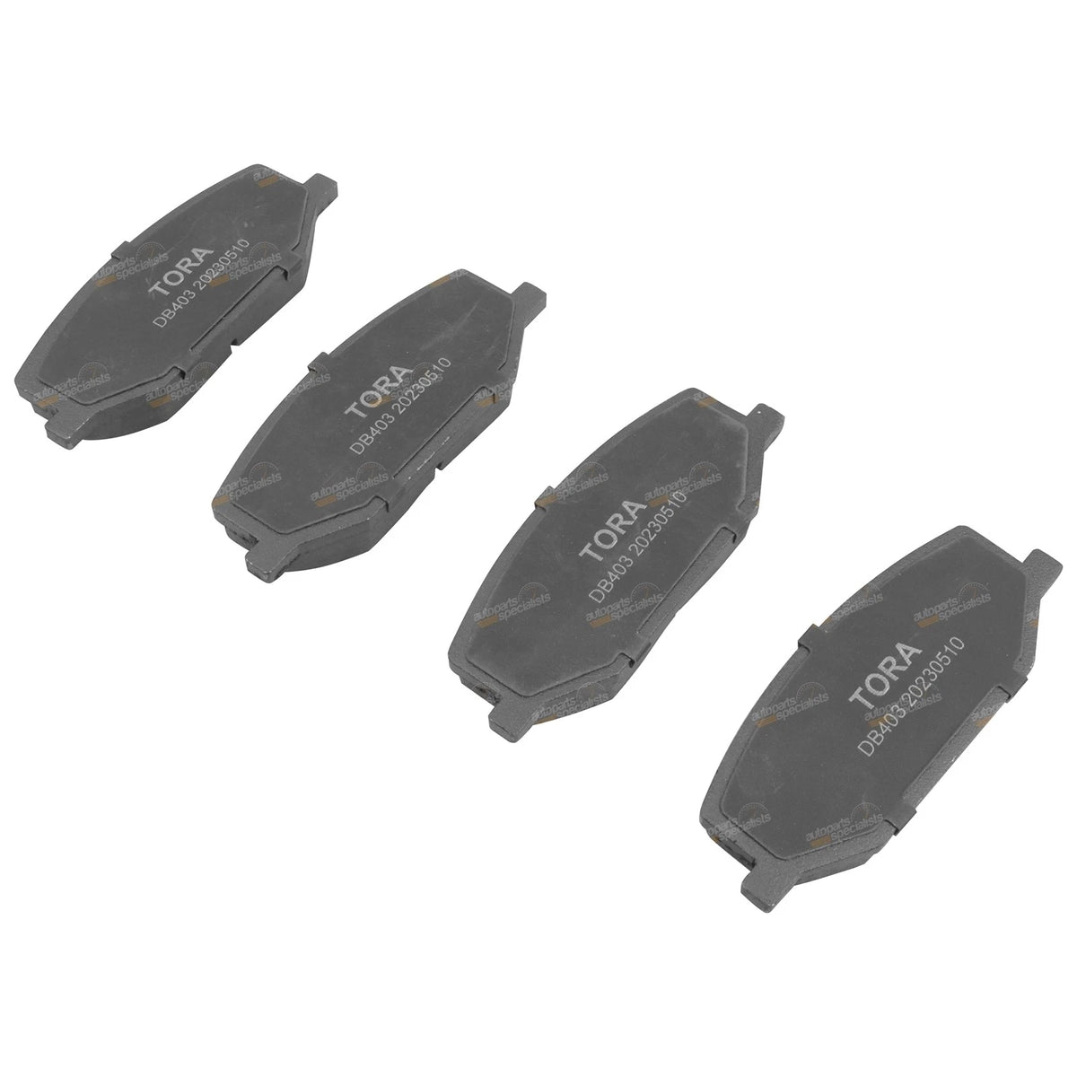 Front Disc Brake Pad Set for Suzuki Sierra / Maruti MG410 (1990–2000)